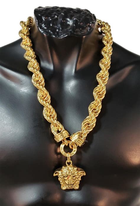 versace goldkette|versace jewelry.